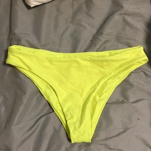 Neon yellow/green bikini bottoms